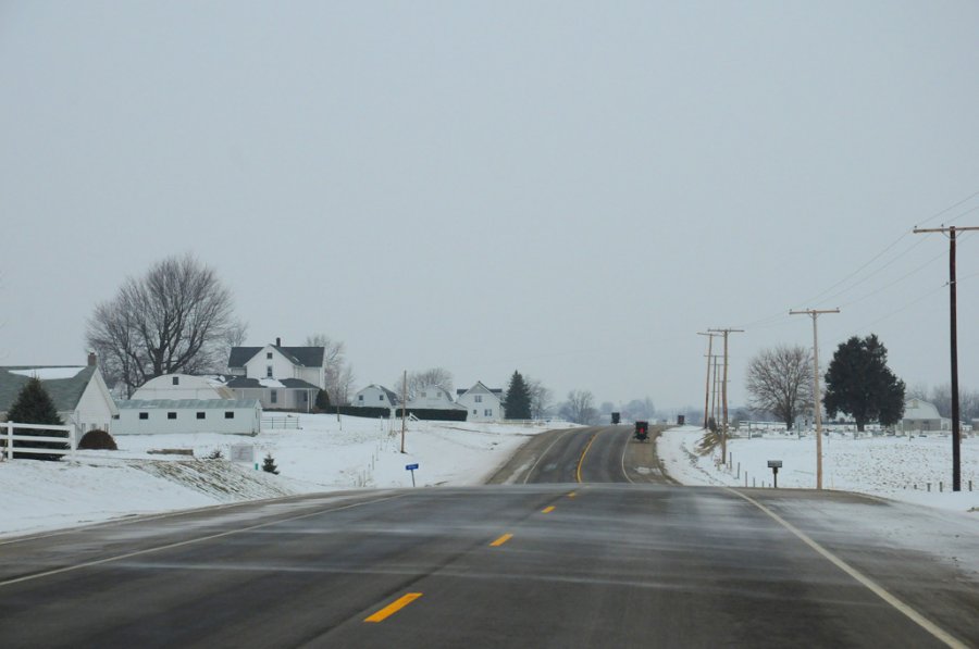 Snow on Road