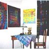 "Harmonic Convergence" quilts 1999