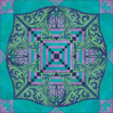 Lady of Shalott Turquoise / Green / Purple Lady of Shalott Turquoise / Green / Purple